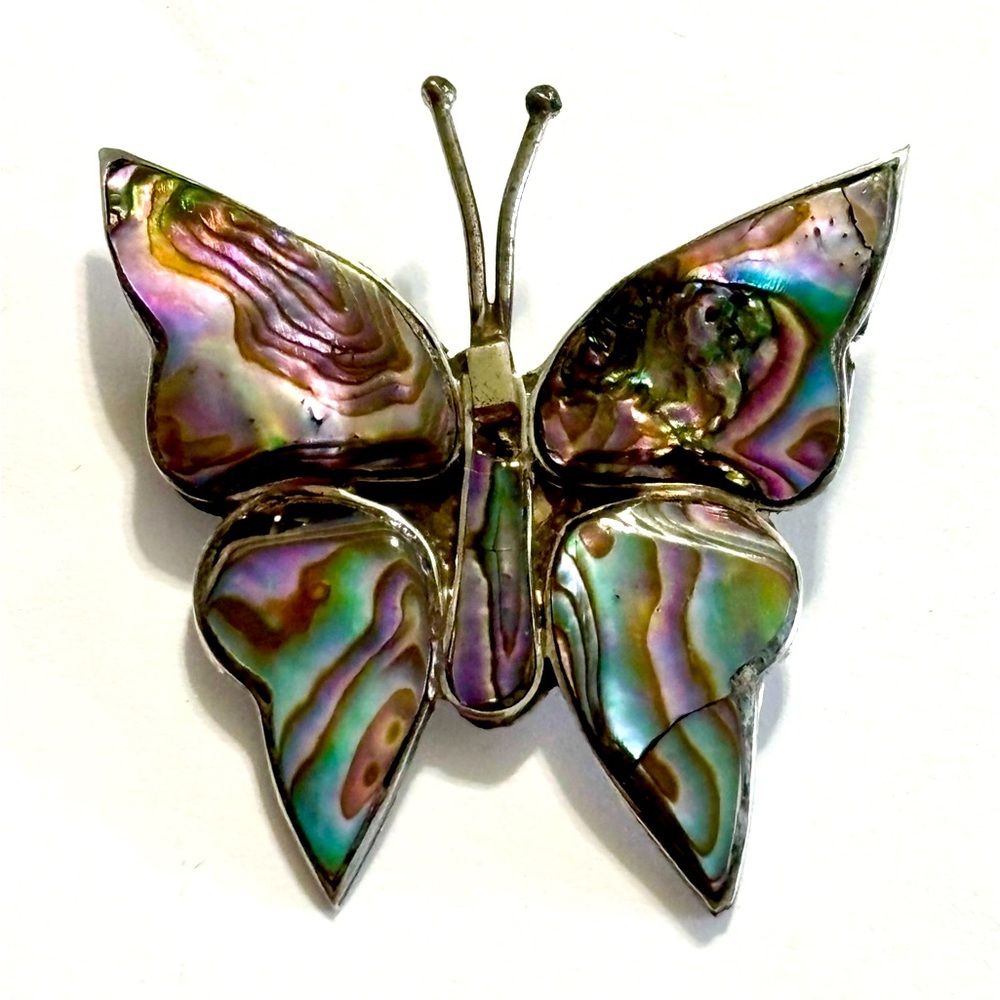 Sterling silver butterfly  brooch/ pin… Vintage